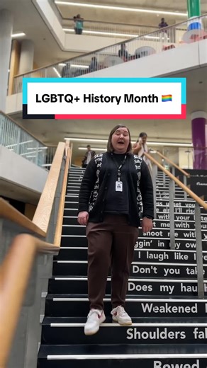 We caught up with Kelsey to find out more about LGBTQ History Month, the contributions of LGBTQ individuals throughout history and the support available for students across the college. #LGBTHistoryMonth #LGBTplusHM #LGBTQHistory #LGBTplusHM26