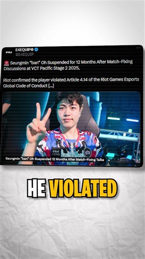 The Valorant Pro 1 Year Ban!