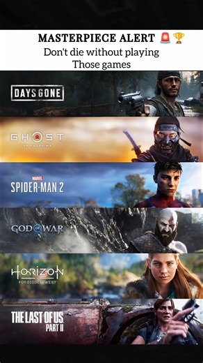 Greatest Games of All Time? (PS4/PS5 Edition) 🤯 #playstation #ps5 #psgames #gamerlife #gaming