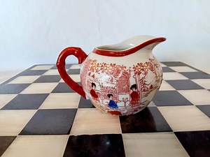 Japanese Hand-painted Milk Jug – Elegant Design With Traditional Motif Vintage - Etsy Canada