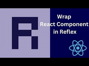 How to wrap react components in Reflex