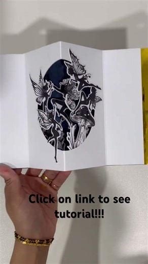 ElegantFairy Themed Window PopupCard #elegant #uniquecards #cardmaking #greetingcard #handmadecards