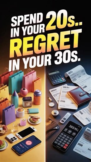 Spend Your 20s Wrong… Regret in Your 30s 😳⚠️ #plutuseducation