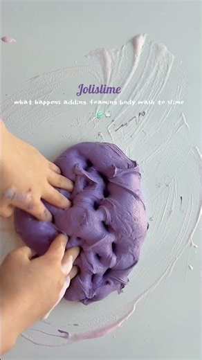 Experimenting with Foaming Soap in Slime