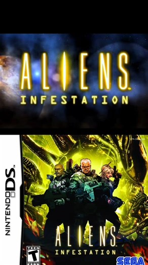 The Nintendo DS Aliens game is AWESOME! #aliens #nintendo #nintendods #retrogaming