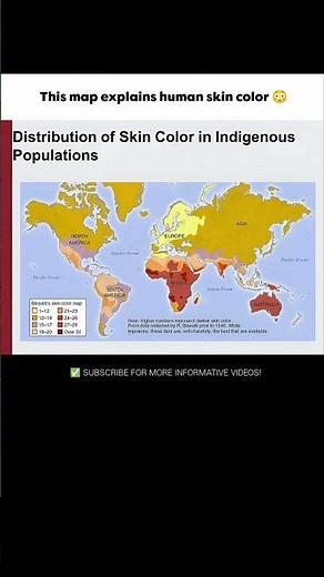 This map ends the skin color debate forever!