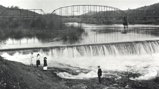 “Someone tried to blow it up” - 1928 dynamite attack on this bridge