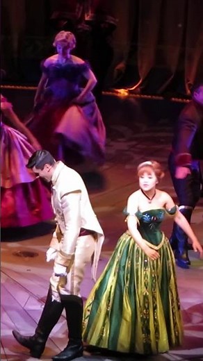 Anna and Hans Perform Love Is An Open Door Disneyland Frozen Live at the Hyperion #Shorts
