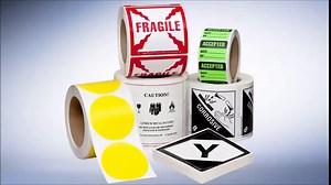 Labelmaster SNT52 Organic Peroxide Label, Blank, Shipping Name, Paper, Hazmat, 4.75" x 4" (Pack of 500)