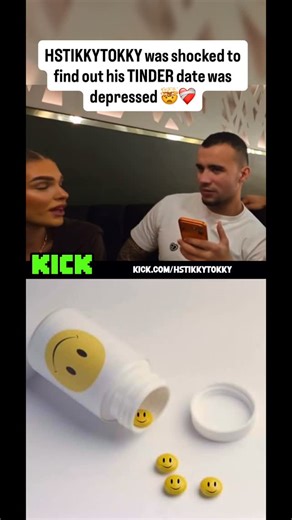 HSTikkytokky Clips | HSTIKKYTOKKY was shocked to find out his TINDER date was depressed 🤯❤️‍🩹 HSTIKKYTOKKY has been released from prison under a suspended... | Instagram