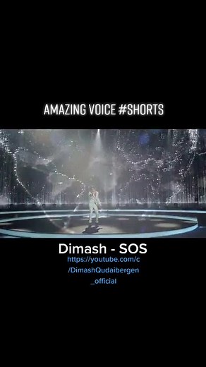 Dimash SOS #Dimash #borntosing #cantantecheck #incrediblevoice #music #singer #voice #shorts