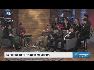 La Fiebre introduces new members, new projects on Domingo Live