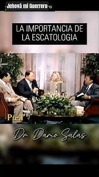 THE IMPORTANCE OF ESCHATOLOGY | Dr. Dario Salas | Pt. 1 | #foryou #jesuschrist #rapture #faith