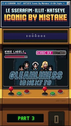 LE SSERAFIM, ILLIT, KATSEYE 'Iconic By Mistake' | 8-Bit Style 🎮 | Part 3
