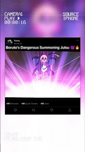 Boruto’s Dangerous Summoning Jutsu 😈🔥 #boruto #borutoedit