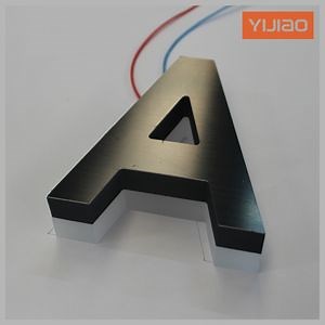 [Hot Item] Outdoor Waterproof Back Lit LED 3D Solid Acrylic Sign