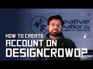 How to create account on Designcrowd?