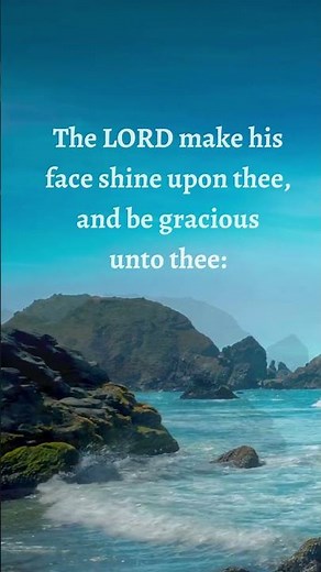 Numbers 6:4-26- The LORD bless thee, and keep thee: