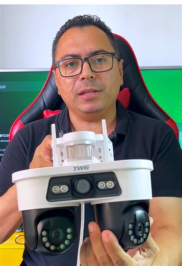 Essa câmera não tem Ponto cego é uma câmera tripla IP Wi-Fi já com alarme e rastreamento filma colorida à noite 📲 Fale com Marcos Matos o Rei das câmeras e já garanta sua câmera IP Wi-Fi Zap para vendas (11) 99594-7595 #c#cameratwg9600t#twgc#camerawifi