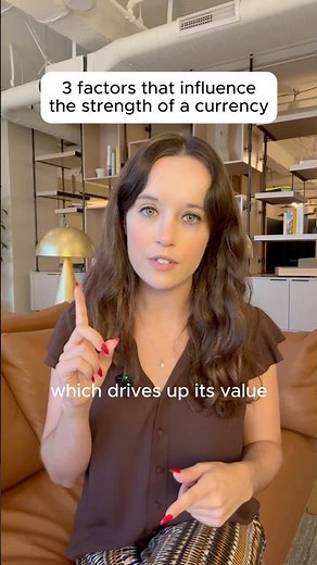 3 things that make a currency strong 💪 #forex #fx #moneytransfer