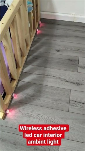 Wireless adhesive led car interior ambint light #light #ledlights #wireless