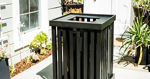 DIY Trash Can Covers