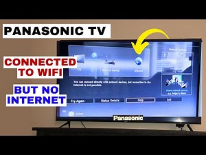 Panasonic Smart TV Not Connecting to WiFi | Easy 2-Minute Fix (Step-by-Step)