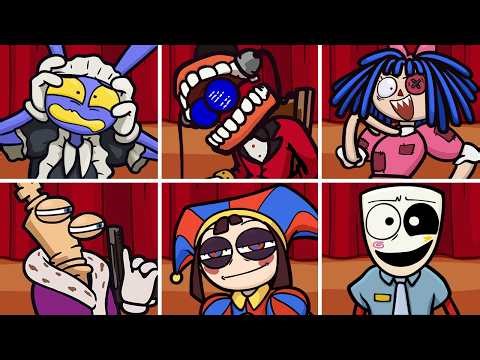 THE AMAZING DIGITAL CIRCUS in Among Us - TADC Complete Edition Ep. 1-7 (Watch Before Episode 8)