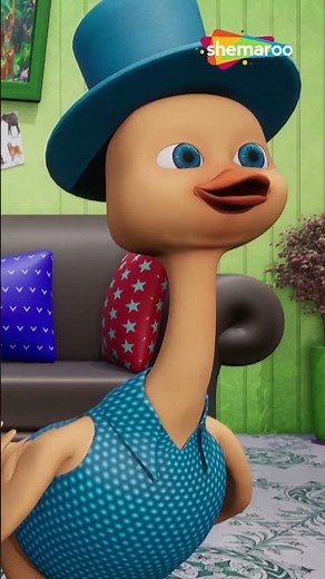Goosy Goosy Gander 3D Rhyme | 3D Animation English Rhyme for Kids