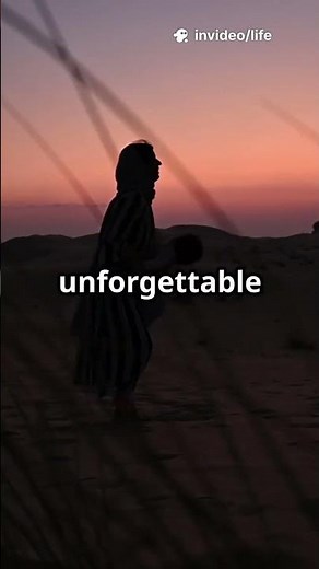 Sunset Over the Desert of Qatar | Golden Sands & Arabian Horizons