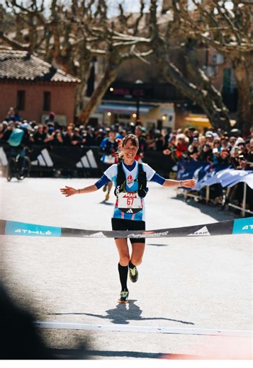 Audrey Tanguy, championne de France 🇫🇷 Quel retour sur le devant de la scène. Et quelle course. Une véritable démonstration. Partie en tête, elle n’a jamais été inquiétée. Sourire aux lèvres, force impressionnante. Une course maîtrisée de bout en bout. Audrey Tanguy est championne de France. 🎥 @corentinbertry