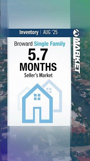 Broward Market Focus Update: August 2025 #miamirealtors