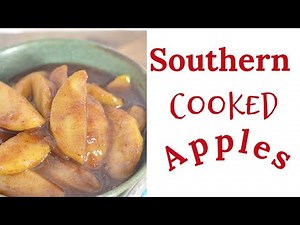 Southern Cooked Apples