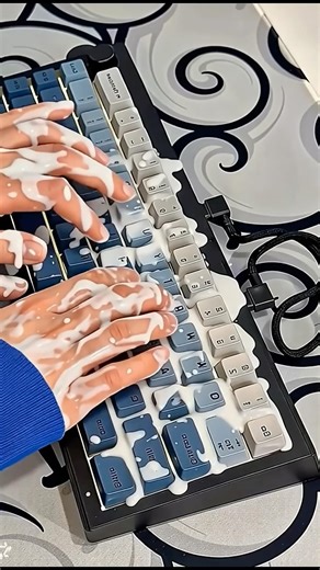 Rest in Peace, my Keyboard… 🪦⌨️ #funny #comedy #keyboard #asmr #shorts