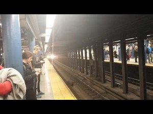 IRT Lexington Avenue Line: Downtown & Bronx Bound R142/A & R62A (4) (5) (6) Trains @ 59th Street