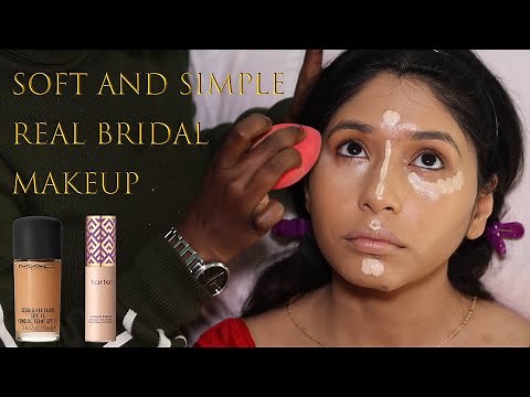 Soft And Simple Bridal Makeup Step By Step/ Traditional Bridal Makeup /Real Bengali Bridal Makeup