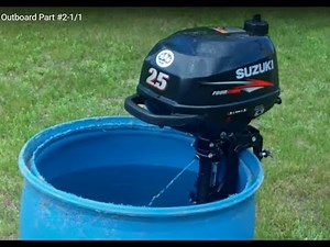 Suzuki 2.5 HP Outboard Part #2-1/1