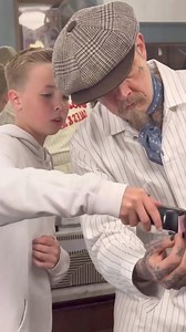 Little hands, BIG dreams! 💈🚀 #HappyFriday #PivotPoint #LearnForward (🎥: @the_bloody_butcher) | Pivot Point International