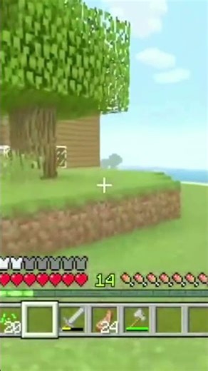 Minecraft, Capinando o lote, #shorts, #shortsgamersx, #minecraft
