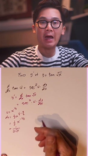 CALCULUS: Lesson on Derivative of Tan X | Numberbender