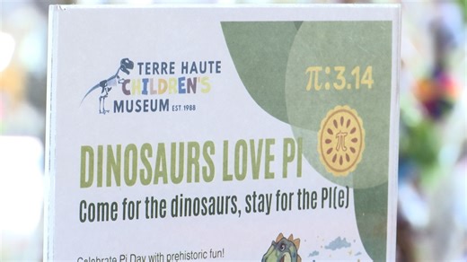 Terre Haute Children’s Museum to host Dinosaurs Love Pi event on March 14th