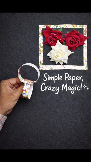 Simple paper crazy magic | Easy paper magic | how to make something interesting with paper #craft