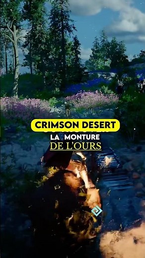 Trouver la monture de l’ours sur Crimson Desert #crimson #crimsondesertgameplay #xyzbca #gaming