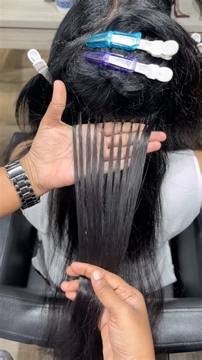Permanent Hair Extensions ☎️ 7010894135 #hairextension #hairextensions #shorts #hair #hairstyle #wig