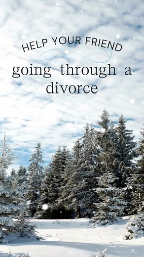 Help your friend going through a divorce. -Provide your friend opportunities to share -Don’t say, “It’s for the best,” -Offer to watch their kids -And Remember, holidays hurt Read: 10 Ways To Help a Friend Going Through a Divorce https://www.familylife.com/articles/topics/faith/essentials-faith/reaching-out/10-ways-to-help-a-friend-going-through-a-divorce/ | FamilyLife Blended