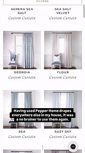 Window dressing at its finest. Customize your print, length, and lining for the perfect fit! Ships in 10 days or less. | Pepper Home
