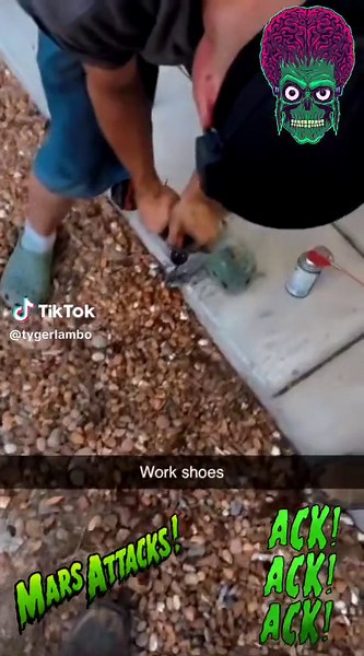 👀Socks N Croc's Are My Work Shoes, Good Thing OSHA Isn't Watching🤷‍♂️🤣 Let's Talk Sponsorships Crocs 💯🙌 #Lambo #TylersLamboStyle #CarCustomization #crocs #idiocracy #marsattacks #green