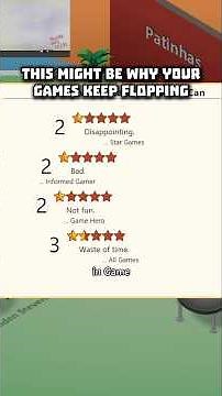 this might be why your games keep flopping in Game Dev Tycoon #gaming #gamedevtycoon