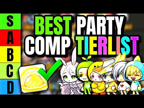 Maplestory Reboot BEST Classes For Party Bossing TIERLIST