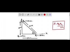 EXAMPLE 16-4: Electric force using vector components. Calculate the net electrostatic force on char…